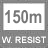 Water Resist 150 m.